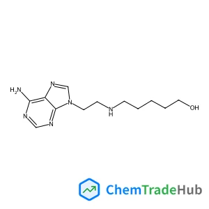 5-{[2-(6-Amino-9H-purin-9-yl)ethyl]amino}-1-pentanol
