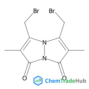 3,5-Bis(bromomethyl)-2,6-dimethyl-1H,7H-pyrazolo[1,2-a]pyrazole-1,7-dione