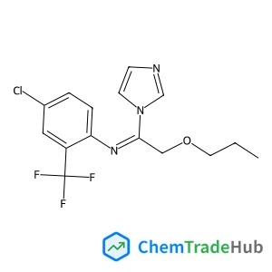 (1Z)-N-[4-Chloro-2-(trifluoromethyl)phenyl]-1-(1H-imidazol-1-yl)-2-propoxyethanimine