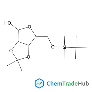 5-O-[Dimethyl(2-methyl-2-propanyl)silyl]-2,3-O-isopropylidene-beta-D-ribofuranose