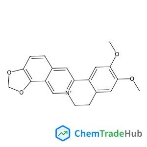 8,9-Dimethoxy-11,12-dihydro[1,3]dioxolo[4,5-h]isoquinolino[2,1-b]isoquinolin-13-ium