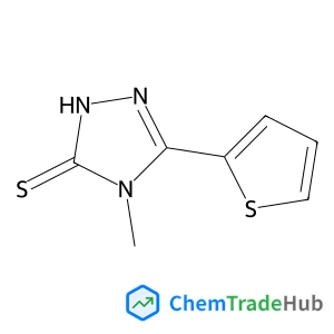 4-Methyl-5-(2-thienyl)-2,4-dihydro-3H-1,2,4-triazole-3-thione