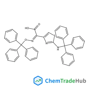 (2Z)-[2-(Tritylamino)-1,3-thiazol-4-yl][(trityloxy)imino]acetic acid
