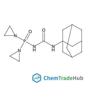 Urea, 1-adamantyl-3-(di(1-aziridinyl)phosphinyl)- Urea, 1-adamantyl-3-(di(1-aziridinyl)phosphinyl)-