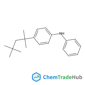 N-Phenyl-4-(2,4,4-trimethyl-2-pentanyl)aniline