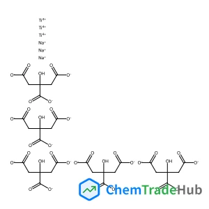 Sodium titanium(2+) 2-hydroxy-1,2,3-propanetricarboxylate (1:1:1)