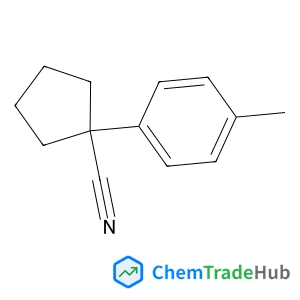 1-(4-Methylphenyl)cyclopentane-1-carbonitrile