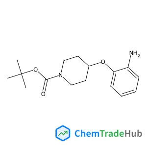 2-Methyl-2-propanyl 4-(2-aminophenoxy)-1-piperidinecarboxylate