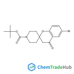 2-Methyl-2-propanyl 6-bromo-4-oxo-3,4-dihydro-1'H-spiro[chromene-2,4'-piperidine]-1'-carboxylate