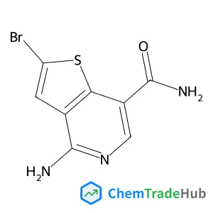 4-Amino-2-bromothieno[3,2-c]pyridine-7-carboxamide
