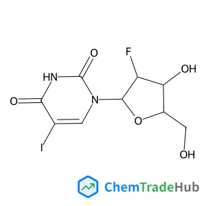 1-[(2R,3S,4R,5R)-3-FLUORO-4-HYDROXY-5-(HYDROXYMETHYL)OXOLAN-2-YL]-5-IODOPYRIMIDINE-2,4-DIONE