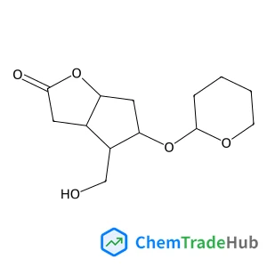(3aR,4S,5R,6aS)-4-(Hydroxymethyl)-5-(tetrahydro-2H-pyran-2-yloxy)hexahydro-2H-cyclopenta[b]furan-2-one