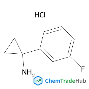 1-(3-Fluorophenyl)cyclopropanamine hydrochloride (1:1)