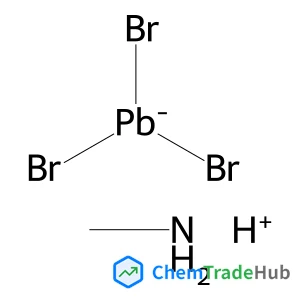 Hydrogen tribromoplumbate(1-) - methanamine (1:1:1)