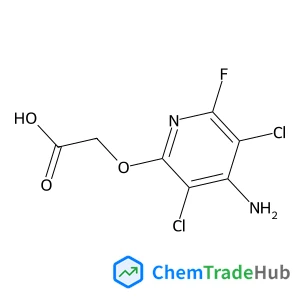 [(4-Amino-3,5-dichloro-6-fluoro-2-pyridinyl)oxy]acetic acid