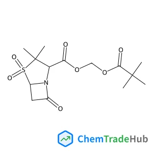 [(2,2-Dimethylpropanoyl)oxy]methyl (2S,5R)-3,3-dimethyl-7-oxo-4-thia-1-azabicyclo[3.2.0]heptane-2-carboxylate 4,4-dioxide
