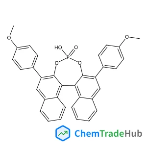 2,6-Bis(4-methoxyphenyl)dinaphtho[2,1-d:1',2'-f][1,3,2]dioxaphosphepin-4-ol 4-oxide