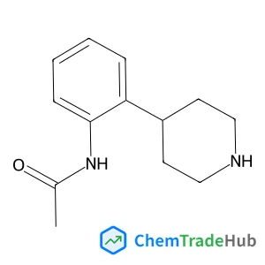 N-(2-(piperidin-4-yl)phenyl)acetamide hydrochloride