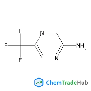 5-(Trifluoromethyl)-2-pyrazinamine Chemical_Structure_Of