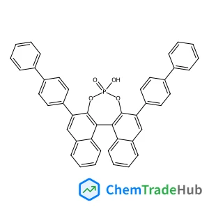 (11bS)-2,6-Di([1,1'-biphenyl]-4-yl)-4-hydroxydinaphtho[2,1-d:1',2'-f][1,3,2]dioxaphosphepine 4-oxide
