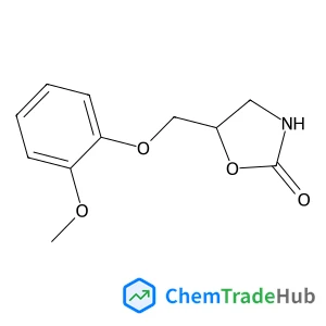 5-[(2-Methoxyphenoxy)methyl]-1,3-oxazolidin-2-one