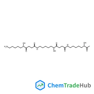 N'-{5-[Acetyl(hydroxy)amino]pentyl}-N-[5-({4-[(5-aminopentyl)(hydroxy)amino]-4-oxobutanoyl}amino)pentyl]-N-hydroxysuccinamide