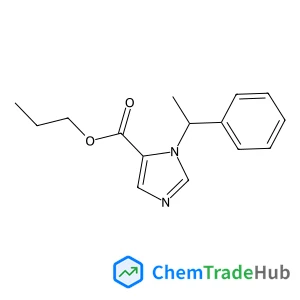 Propyl 1-(1-phenylethyl)-1H-imidazole-5-carboxylate
