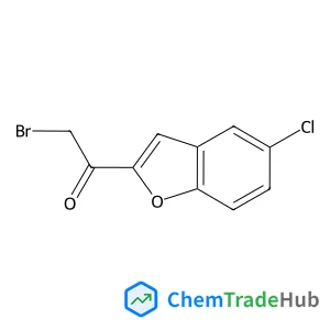 2-Bromo-1-(5-chloro-1-benzofuran-2-yl)ethanone