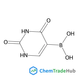 (2,4-Dioxo-1,2,3,4-tetrahydro-5-pyrimidinyl)boronic acid