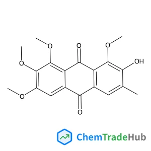 2-Hydroxy-1,6,7,8-tetramethoxy-3-methyl-9,10-anthraquinone