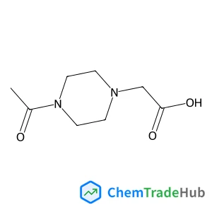 (4-Acetyl-1-piperazinyl)acetic acid
