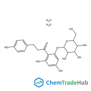 1-(2,4-Dihydroxy-6-(((2S,3R,4S,5S,6R)-3,4,5-trihydroxy-6-(hydroxymethyl)tetrahydro-2H-pyran-2-yl)oxy)phenyl)-3-(4-hydroxyphenyl)propan-1-one dihydrate