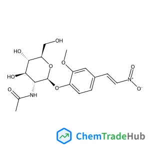 Phenyl 2-C-acetamido-2-O-methyl-4-C-[(E)-2-nitrovinyl]-beta-D-mannopyranoside