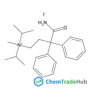 4-Amino-N,N-diisopropyl-N-methyl-4-oxo-3,3-diphenyl-1-butanaminium iodide