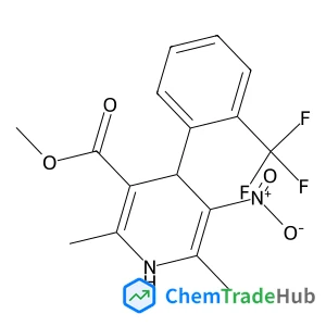 Methyl 2,6-dimethyl-5-nitro-4-[2-(trifluoromethyl)phenyl]-1,4-dihydro-3-pyridinecarboxylate