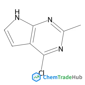 4-Chloro-2-methyl-1H-pyrrolo[2,3-d]pyrimidine