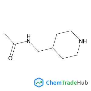 N-(4-Piperidinylmethyl)acetamide structure N-(4-Piperidinylmethyl)acetamide structure