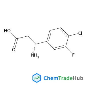 (3R)-3-Amino-3-(4-chloro-3-fluorophenyl)propanoic acid