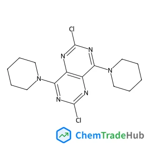 2,6-DICHLORO-4,8-DIPIPERIDINOPYRIMIDINO[5,4-D]PYRIMIDINE