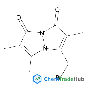3-(Bromomethyl)-2,5,6-trimethyl-1H,7H-pyrazolo[1,2-a]pyrazole-1,7-dione