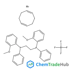 (S,S)-1,2-Bis[(o-methoxyphenyl)(phenyl)phosphino]ethane(1,5-cyclooctadiene)rhodium(I) tetrafluoroborate