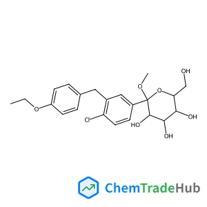 Methyl 1-C-[4-chloro-3-(4-ethoxybenzyl)phenyl]-alpha-D-glucopyranoside
