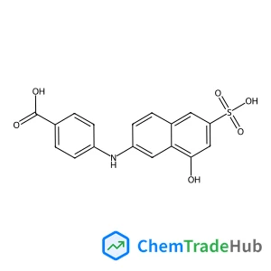 4-[(8-Hydroxy-6-sulfo-2-naphthyl)amino]benzoic acid