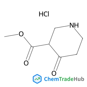 Methyl 4-oxo-3-piperidinecarboxylate hydrochloride (1:1)