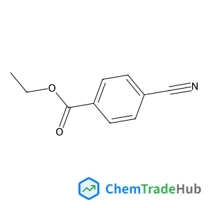 Ethyl 4-cyanobenzoate structure