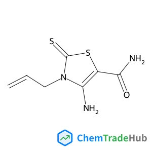 3-Allyl-4-amino-2-thioxo-2,3-dihydro-1,3-thiazole-5-carboxamide