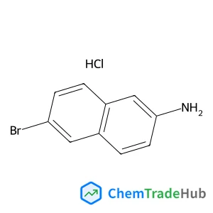 6-Bromo-2-naphthalenamine hydrochloride (1:1)