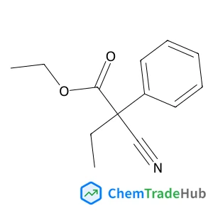 Ethyl 2-cyano-2-phenylbutanoate