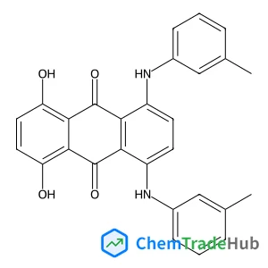 1,4-Dihydroxy-5,8-bis[(3-methylphenyl)amino]-9,10-anthraquinone