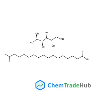 16-Methylheptadecanoic acid - (2S,3R,4S)-1,1,2,3,4,5-pentanehexol (1:1)